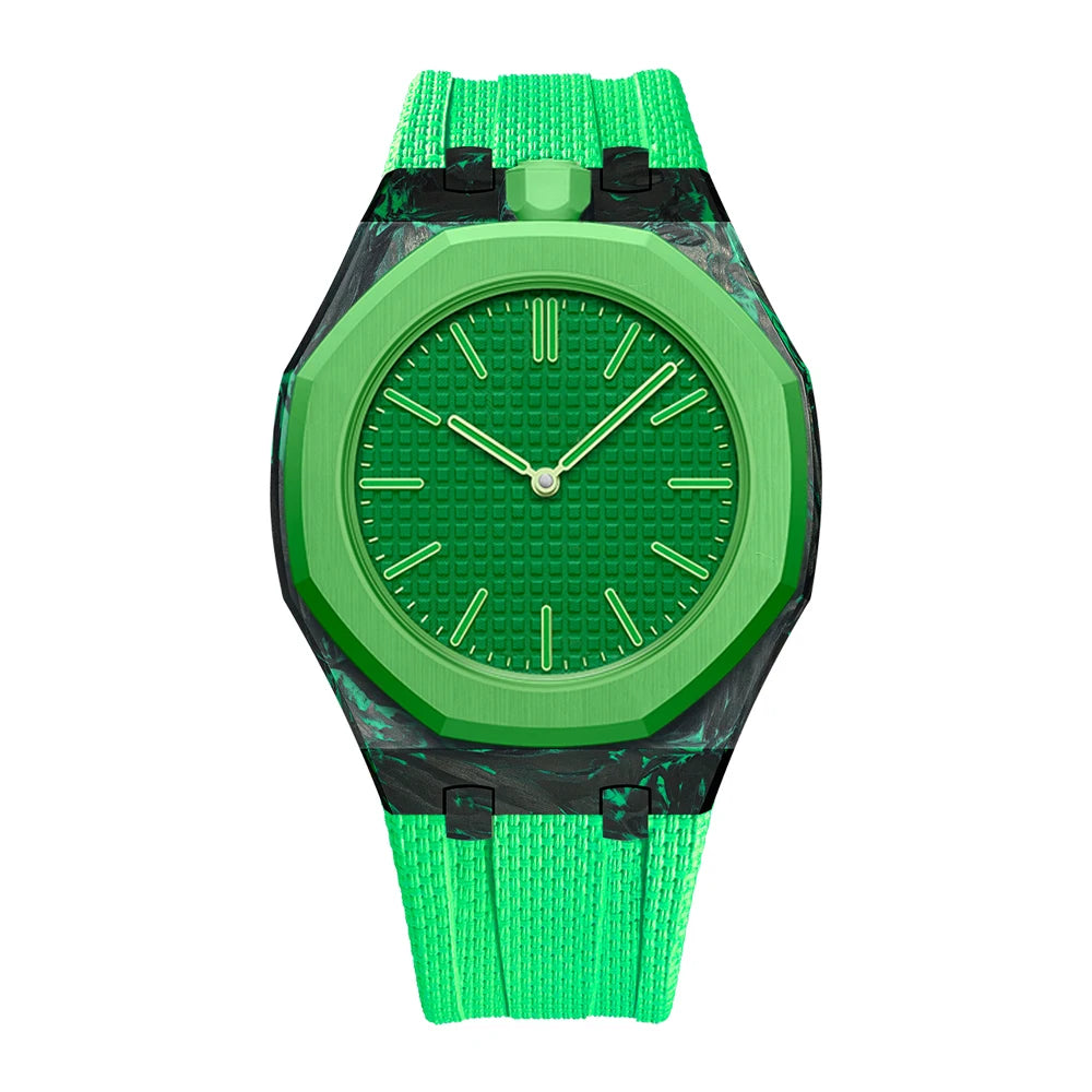 Vert cadran vert — couronne 12h