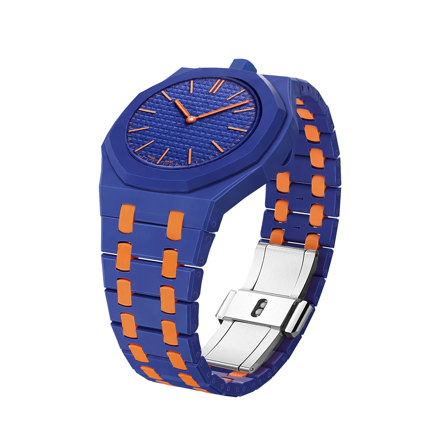 Bleu & orange