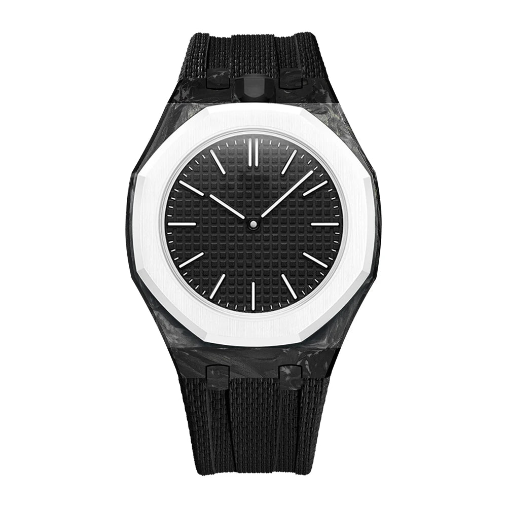 Noir cadran noir — couronne 12h