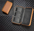 Coffret 3 montres marron