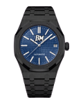 Seikoak Noir Cadran Bleu