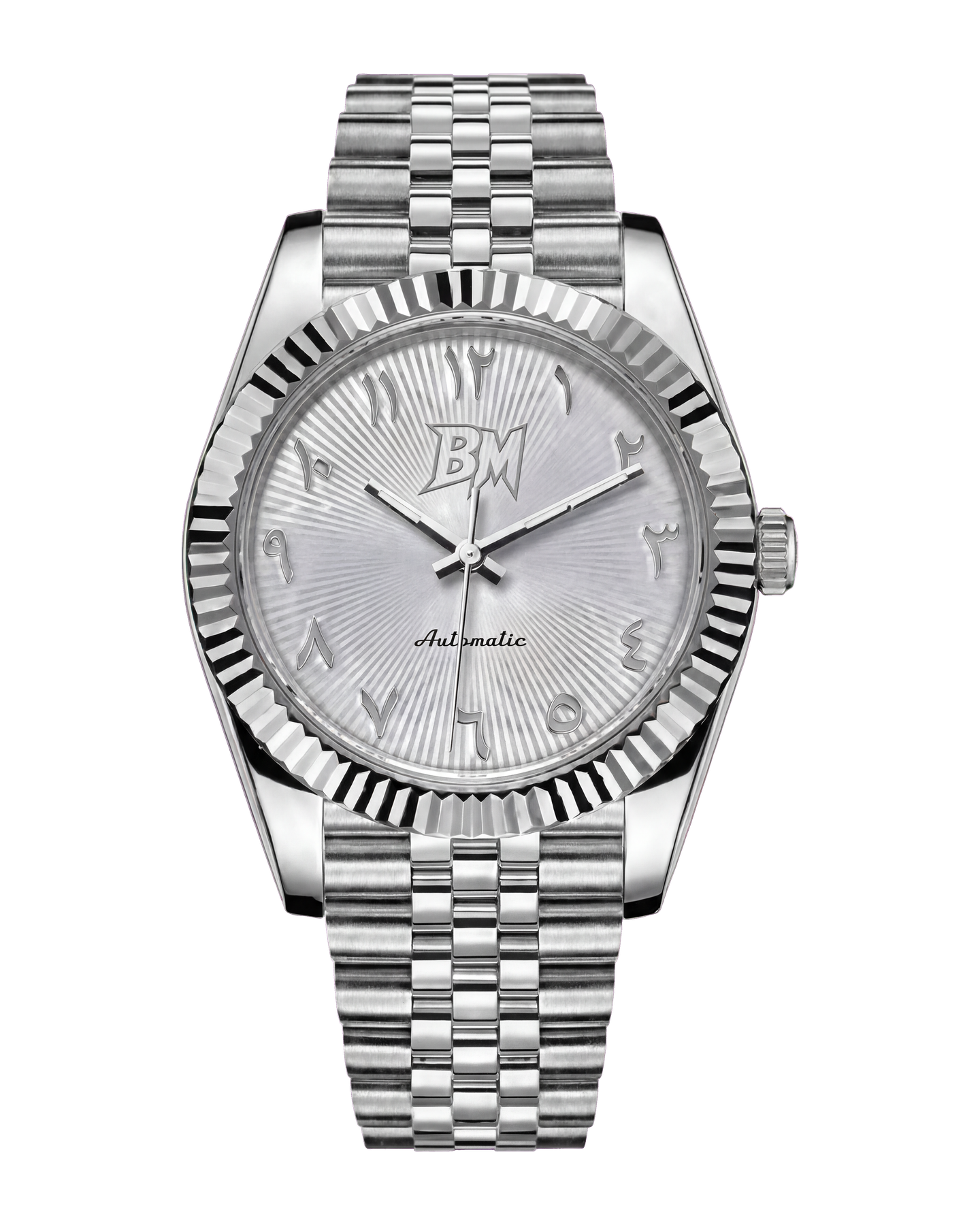 Seikojust Blanc Guilloché Arabe