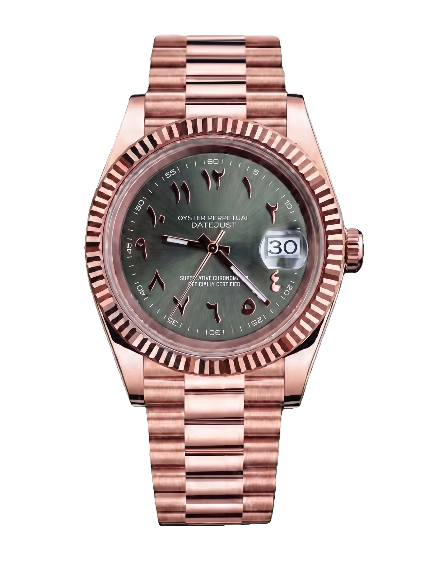 Seikojust Vert Olive Or Rose Arabe